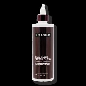 Keracolor High Shine Tinted Glossify Smooth Enhance Color Expresso 8fl oz